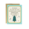 Christmas Tree 'Angel & a Star' Card