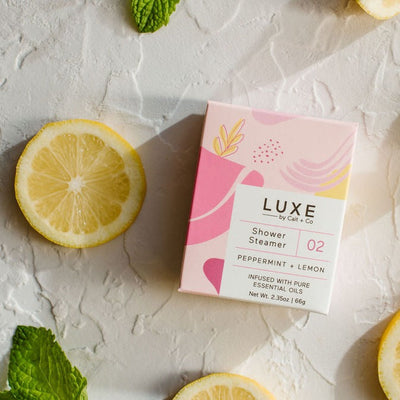 Luxe Peppermint + Lemon Shower Steamer