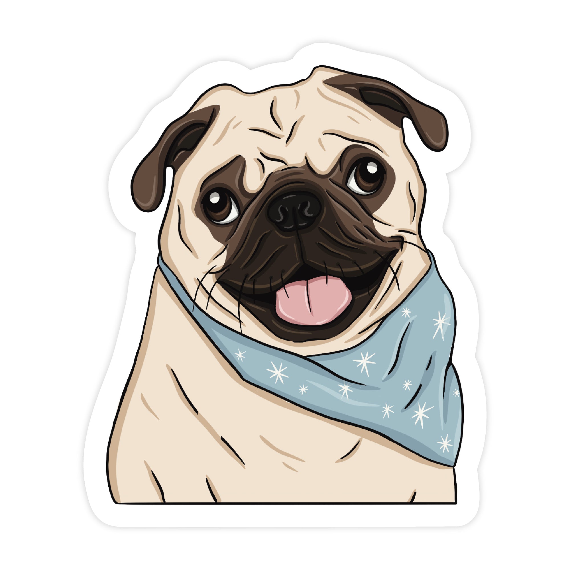 Pug scarves clearance