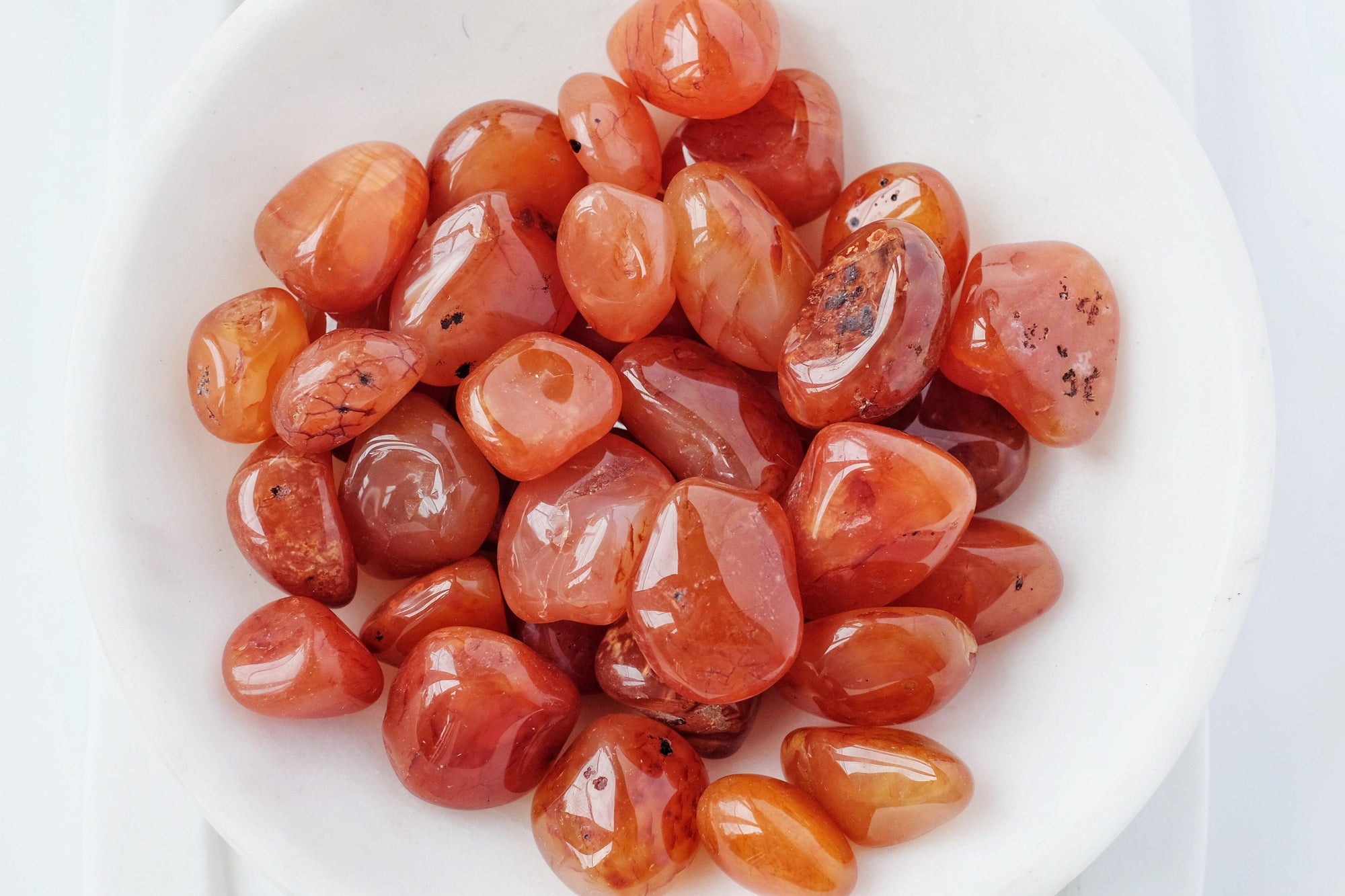 Carnelian Tumbled Stone - Catalyst & Co