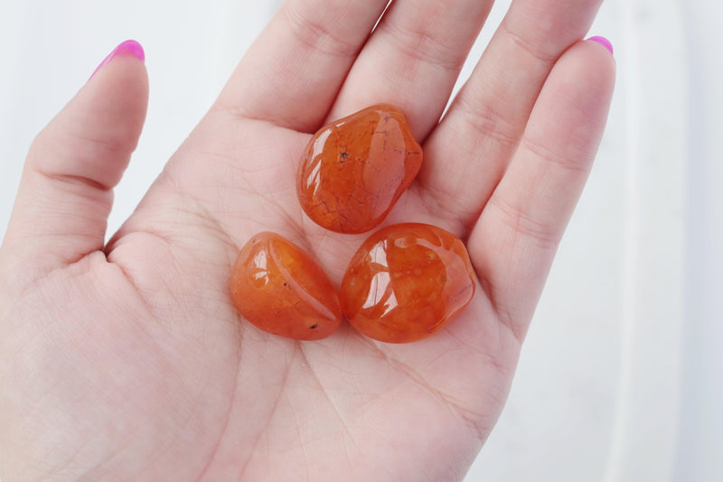 Carnelian Tumbled Stone - Catalyst & Co