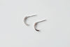 Crystal Half Hoop Earrings - Catalyst & Co