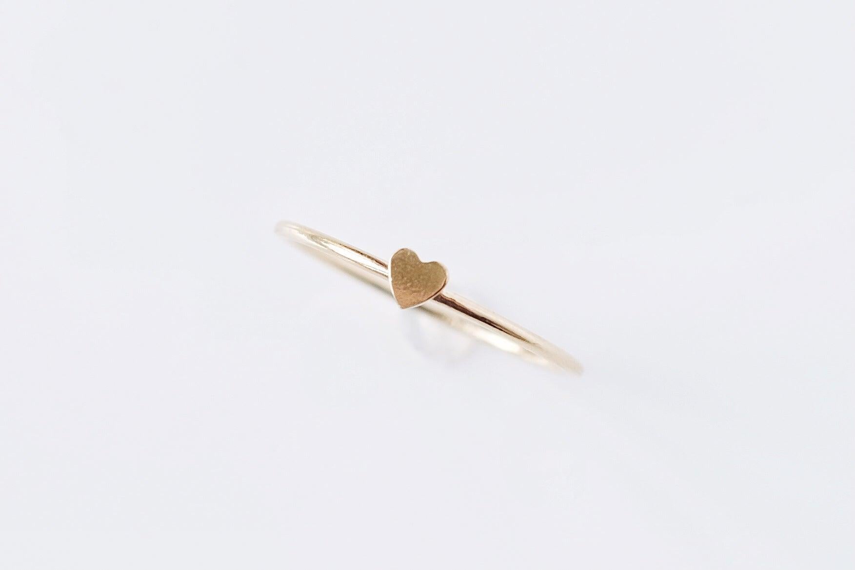 Gold Filled Heart Ring - Catalyst & Co