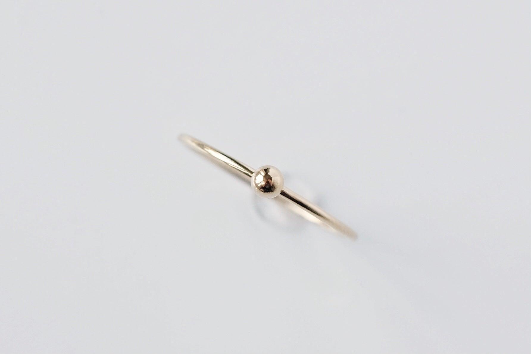 Gold Filled Ball Ring - Catalyst & Co