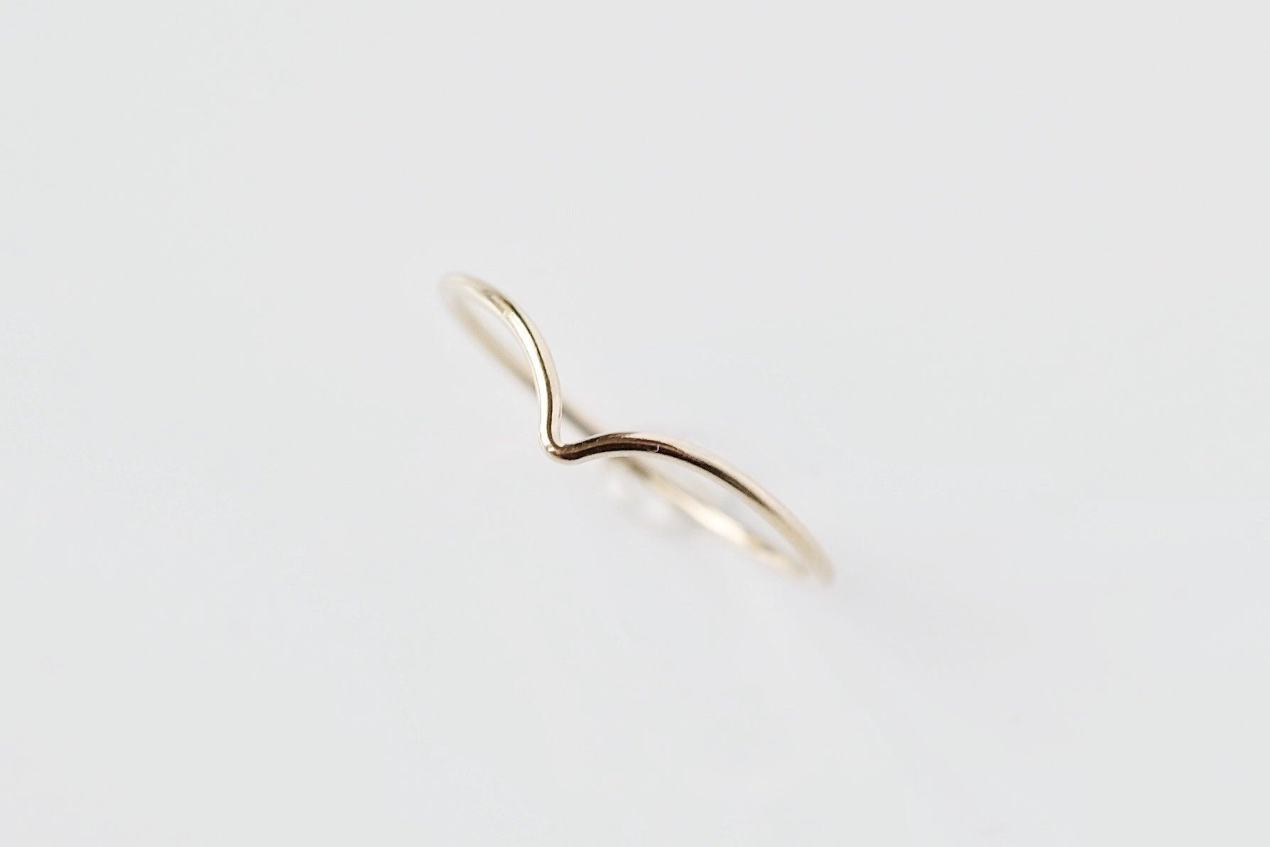 Gold Filled Peak Ring - Catalyst & Co