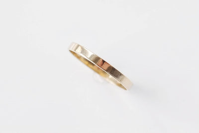Gold Filled Wide Flat Ring - Catalyst & Co