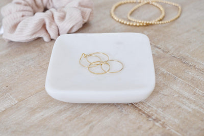Rounded Square Marble Dish - Catalyst & Co