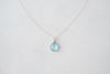 Blue Topaz Drop Necklace - Catalyst & Co