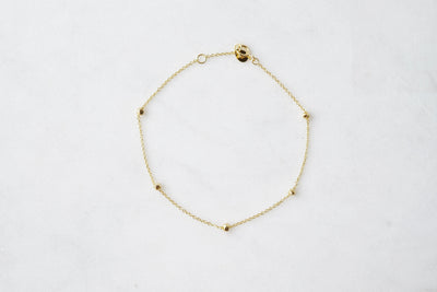 Gold Nugget Chain Bracelet - Catalyst & Co