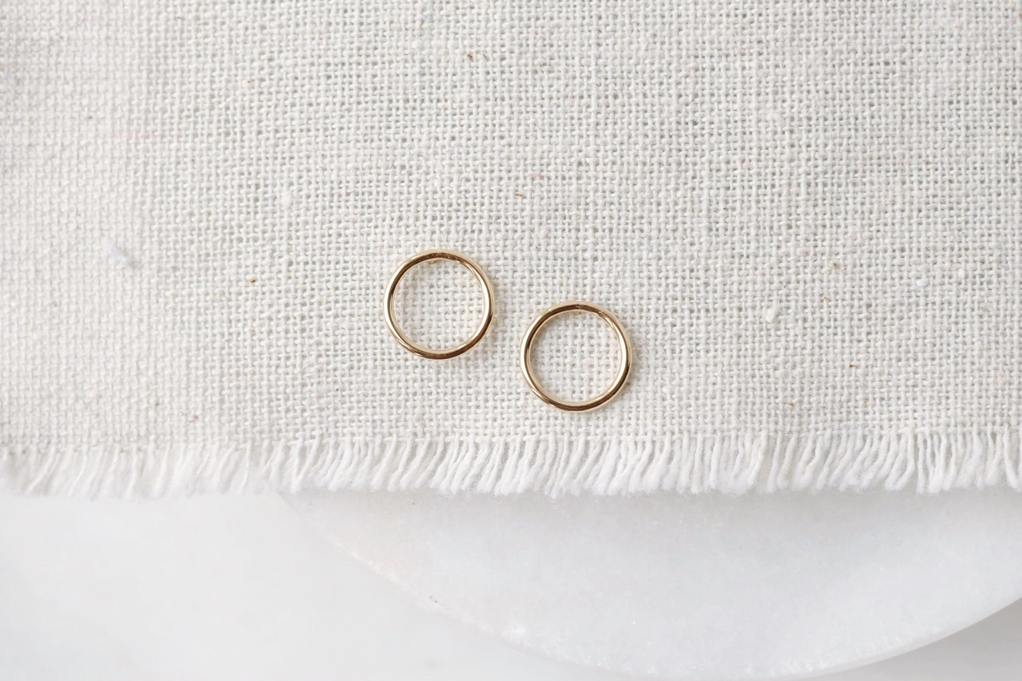 Gold Filled Forever Whole Studs - Catalyst & Co