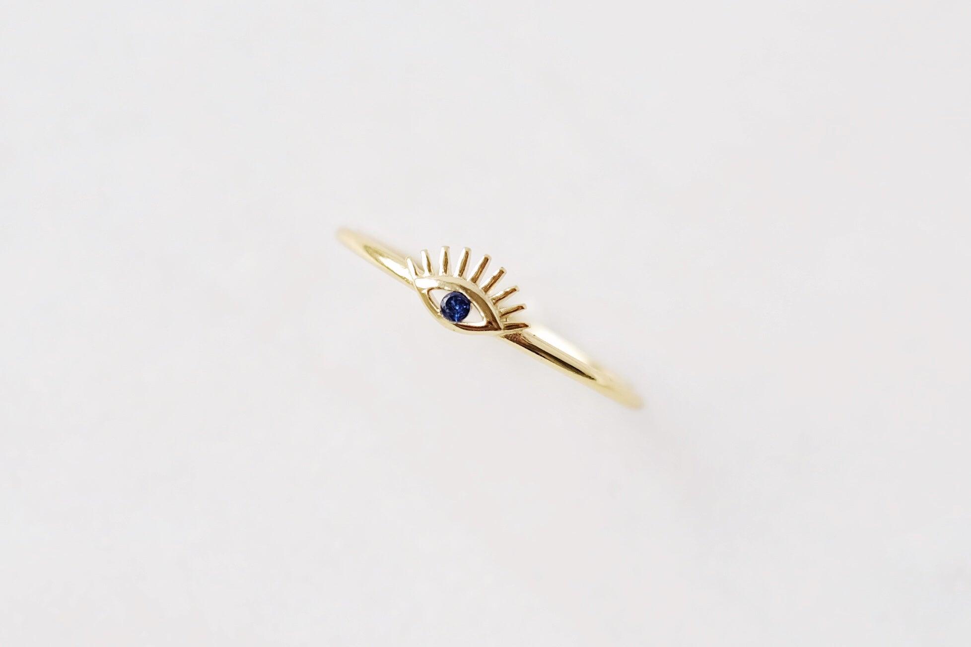 Gold Eye Ring - Catalyst & Co