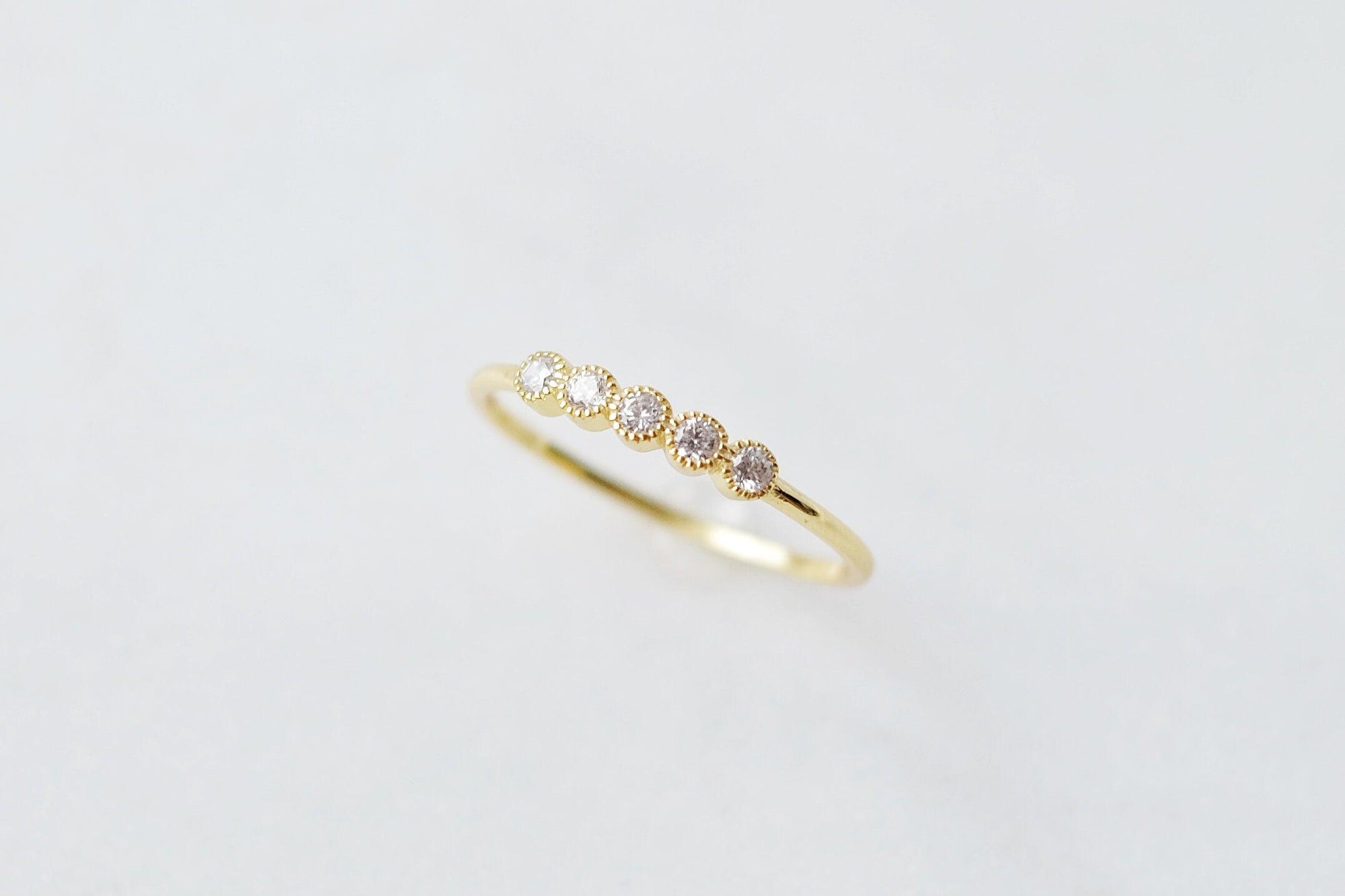 Gold Etta Stacking Band - Catalyst & Co