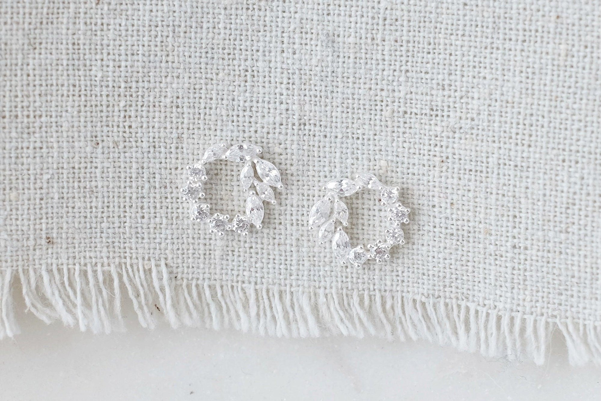 Silver Wreath Earrings - Catalyst & Co