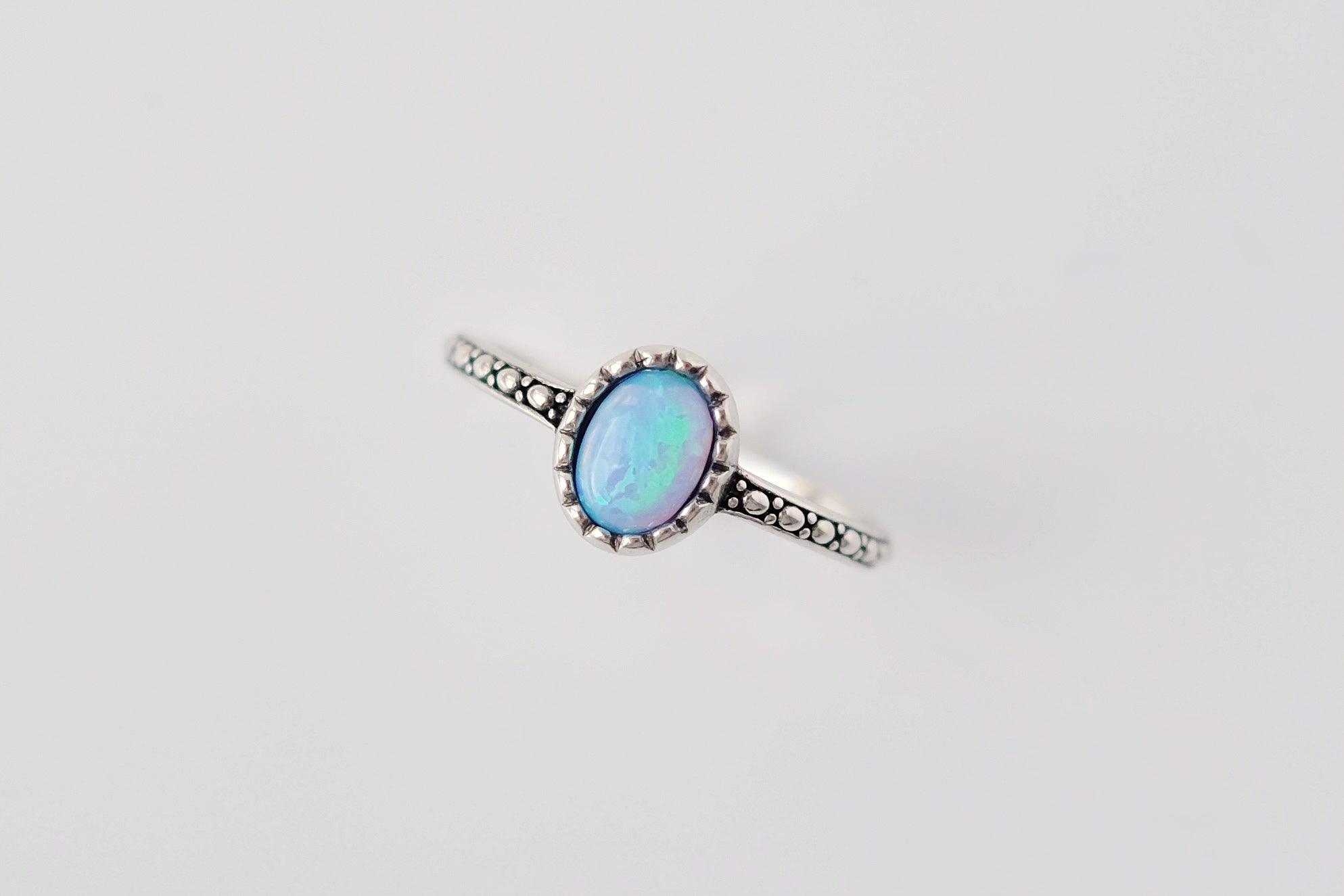 Oval Azure Ring - Catalyst & Co