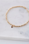 3mm Gold Filled Crinkle Ball Bracelet - Catalyst & Co