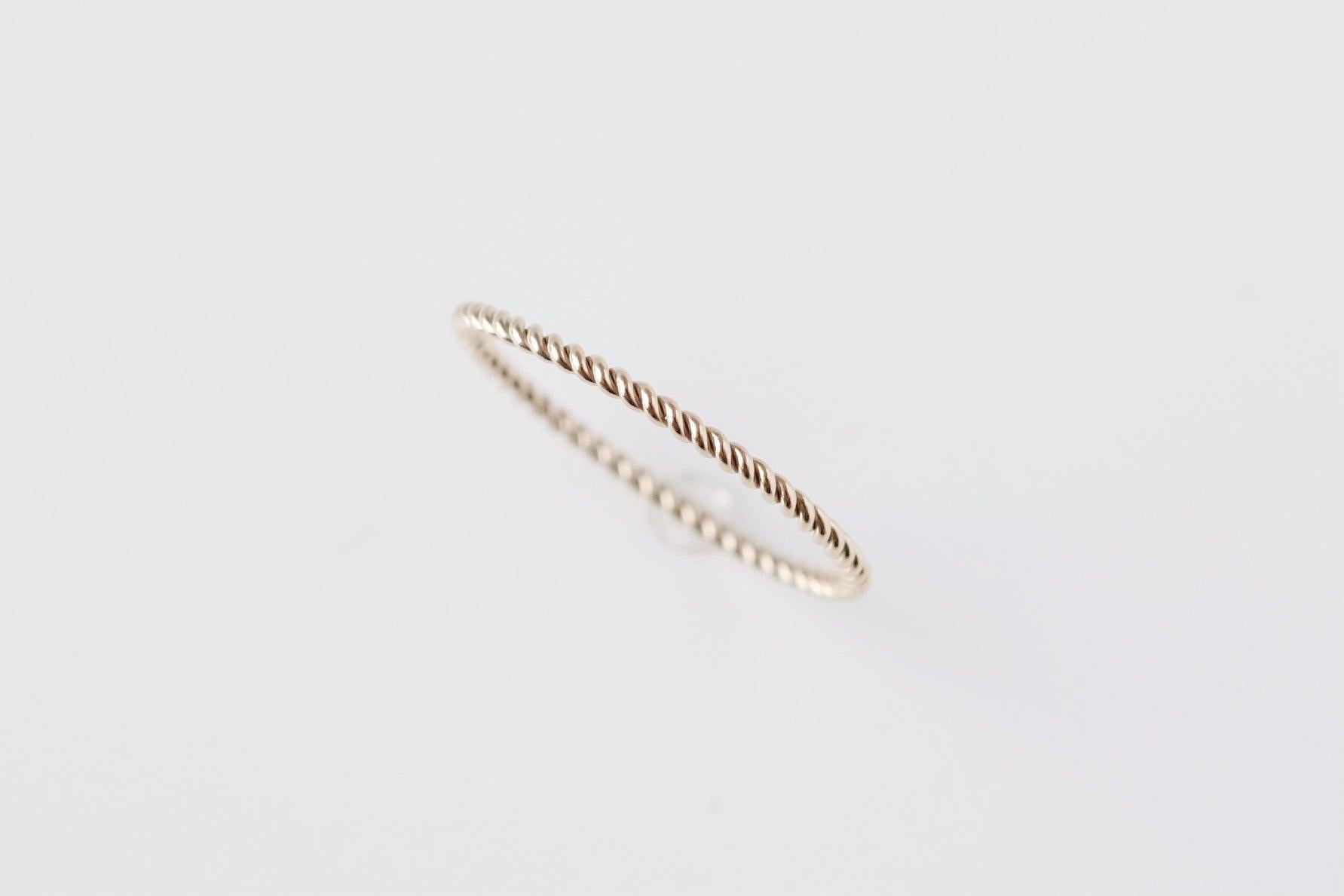 Gold Filled Twisted Ring - Catalyst & Co