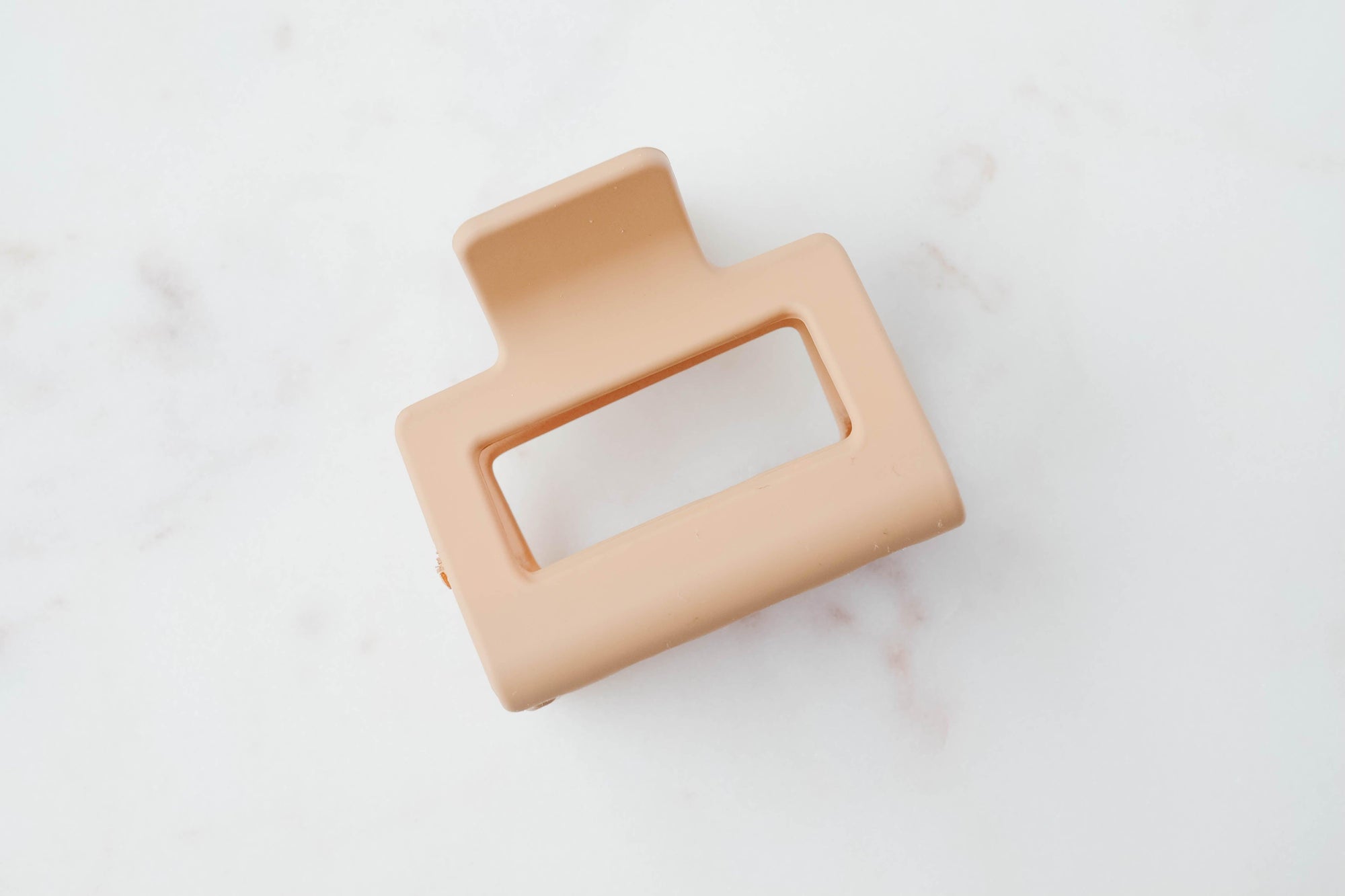 Matte Tan Claw Clip - Catalyst & Co