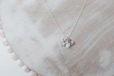 Crystal Moon Charm - Catalyst & Co
