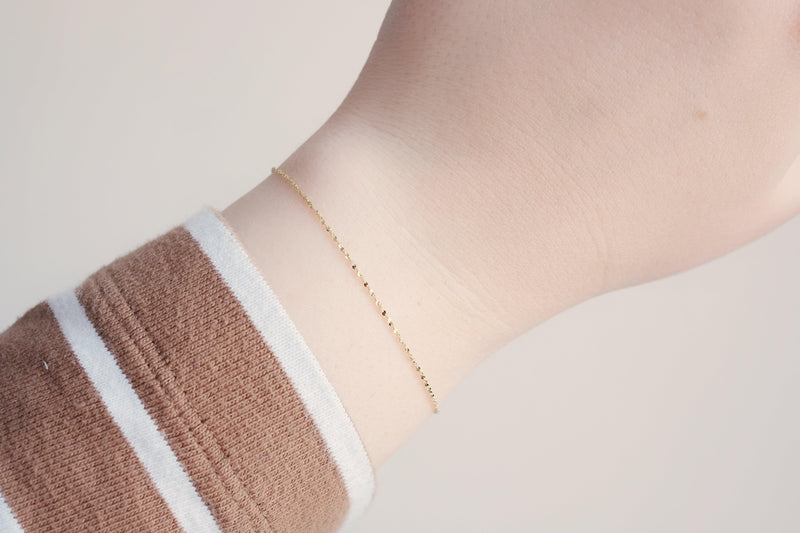 10k Gold Barely There Bracelet - Catalyst & Co