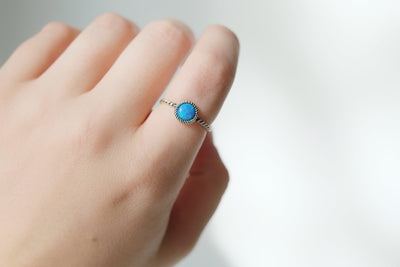 Round Opal Ring - Catalyst & Co