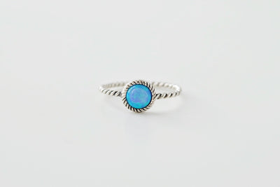 Round Opal Ring - Catalyst & Co