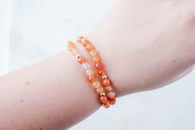 6mm Light Carnelian Bracelet - Catalyst & Co