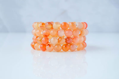 8mm Light Carnelian Bracelet - Catalyst & Co