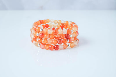 6mm Light Carnelian Bracelet - Catalyst & Co