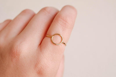 Gold Filled Forever Whole Ring - Catalyst & Co