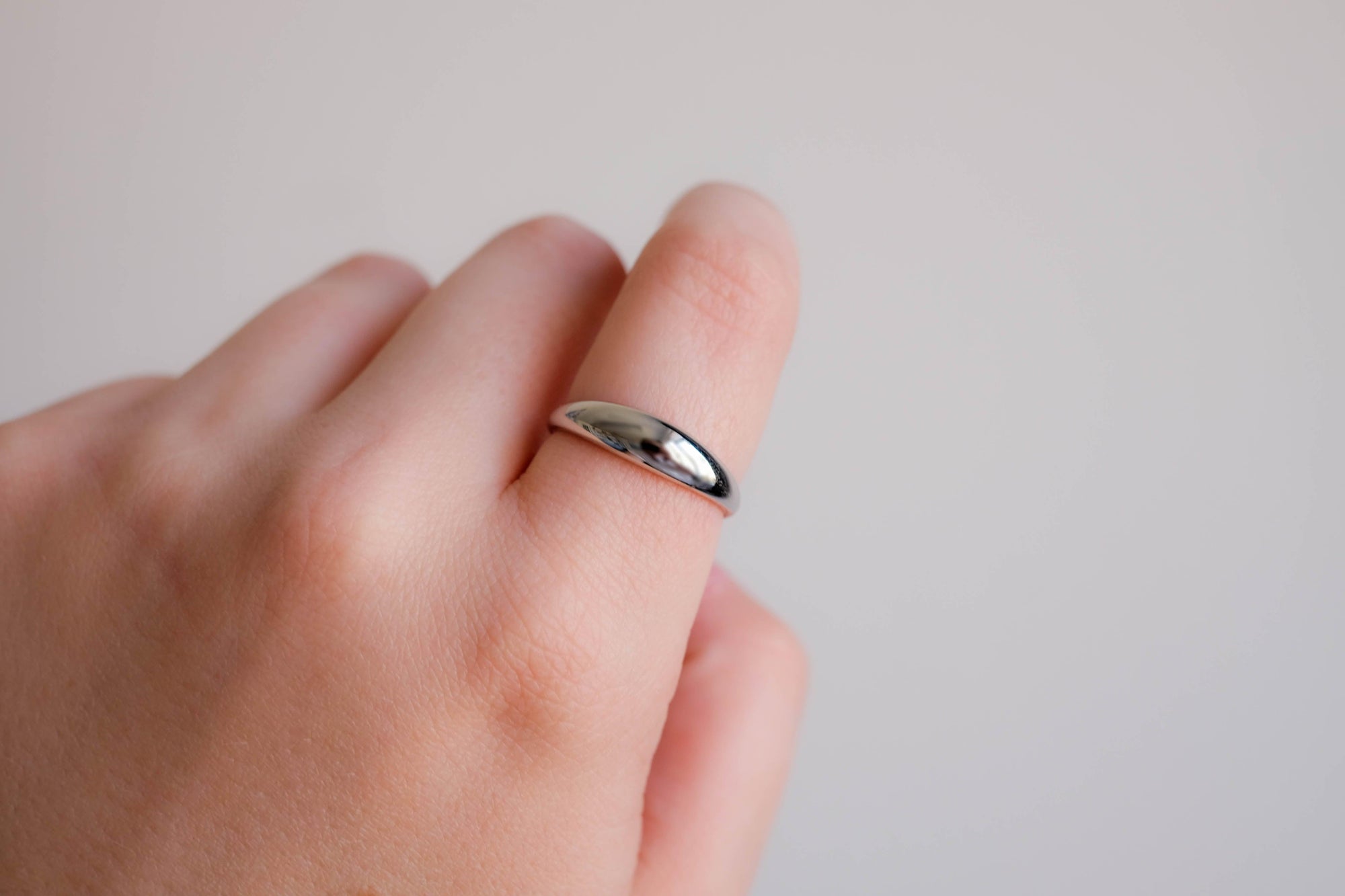 Silver Dome Ring - Catalyst & Co