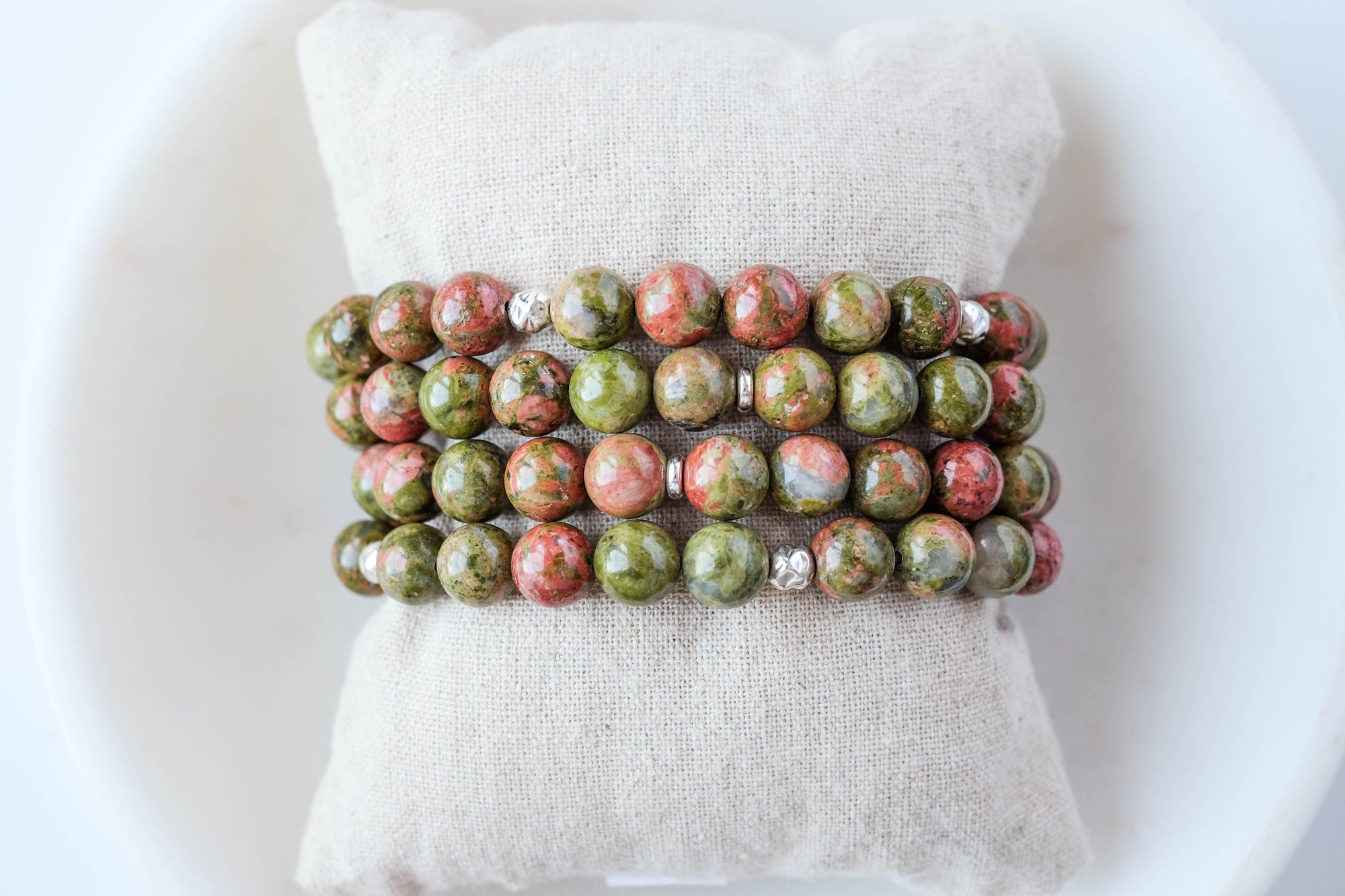 8mm Unakite Bracelet - Catalyst & Co