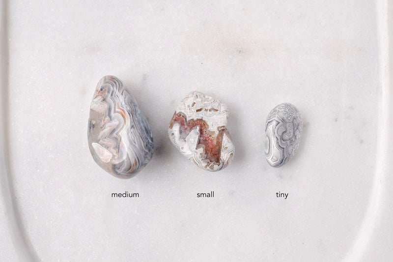 Mexican Agate Tumbled Stone - Catalyst & Co