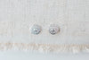 Silver Evil Eye Disc Earrings - Catalyst & Co