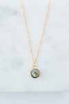 Gold Labradorite Drop Necklace - Catalyst & Co