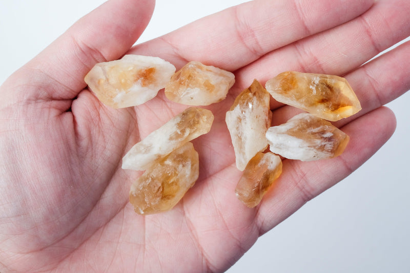 Tiny Raw Citrine Point