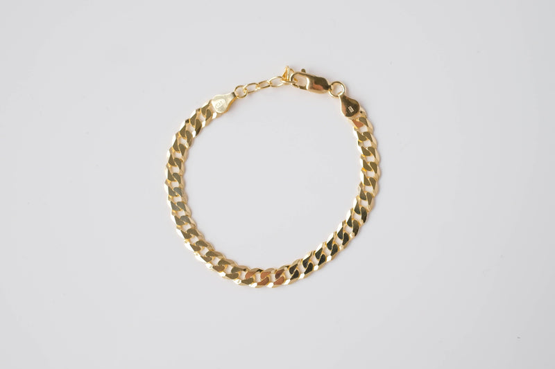Gold Eloise 6mm Chain Bracelet - Catalyst & Co