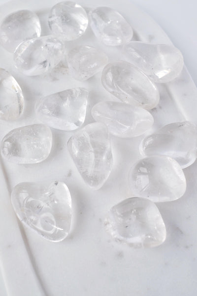 Clear Quartz Tumbled Stone - Catalyst & Co