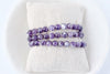8mm Chevron Amethyst Bracelet - Catalyst & Co