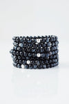 6mm Black Tigers Eye Bracelet - Catalyst & Co