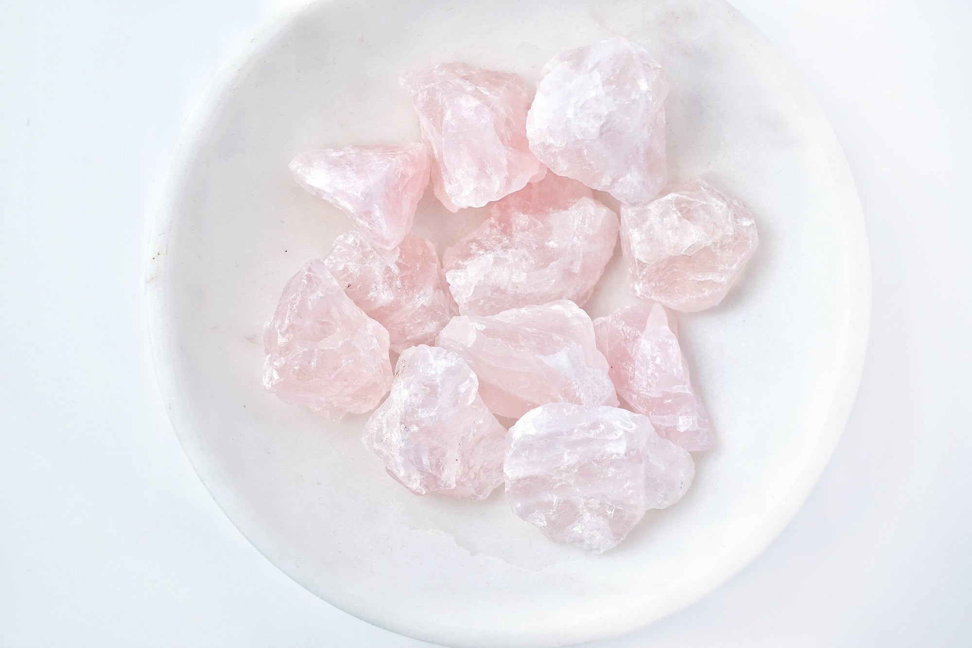 Rose Quartz Raw Chunk - Catalyst & Co