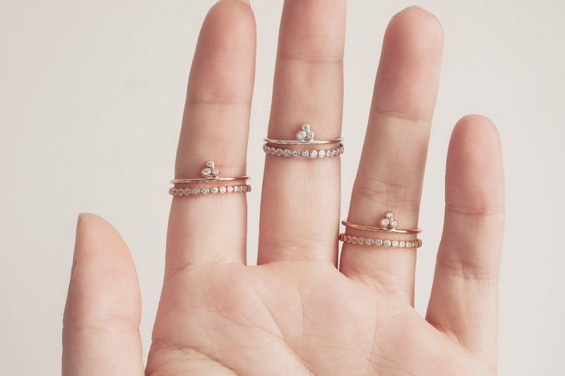 Amie Tripod Ring Gold - Catalyst & Co