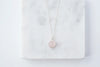 Rose Quartz Drop Necklace - Catalyst & Co