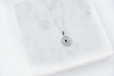 Sparkle Evil Eye Necklace - Catalyst & Co