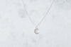 Tiny CZ Moon Necklace - Catalyst & Co