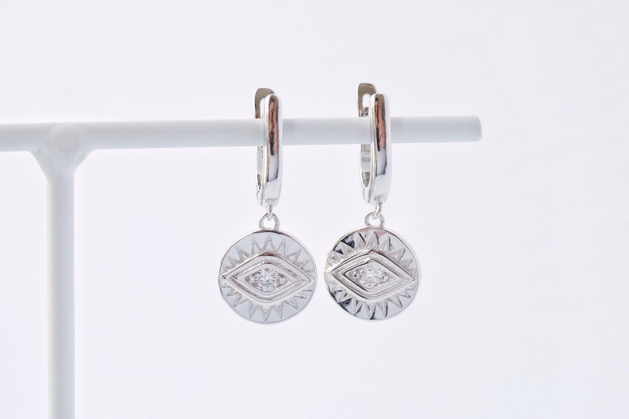 Evil Eye Drop Earrings - Catalyst & Co