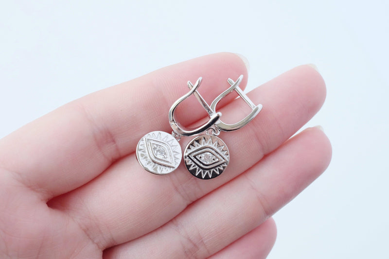Evil Eye Drop Earrings - Catalyst & Co