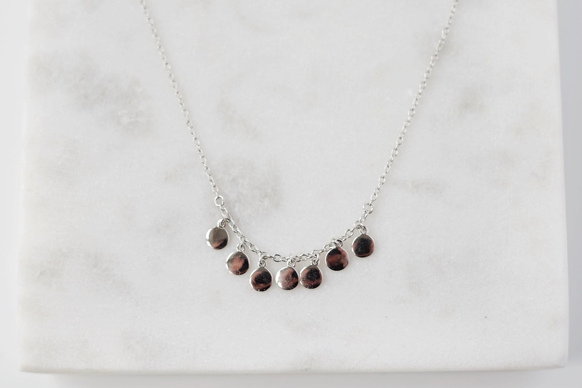 Silver Droplet Necklace - Catalyst & Co