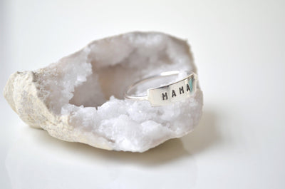 Mama Stamped Ring - Catalyst & Co