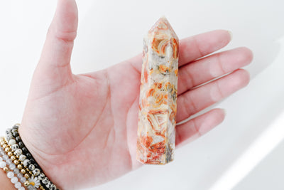 Small Crazy Lace Agate Tower 02