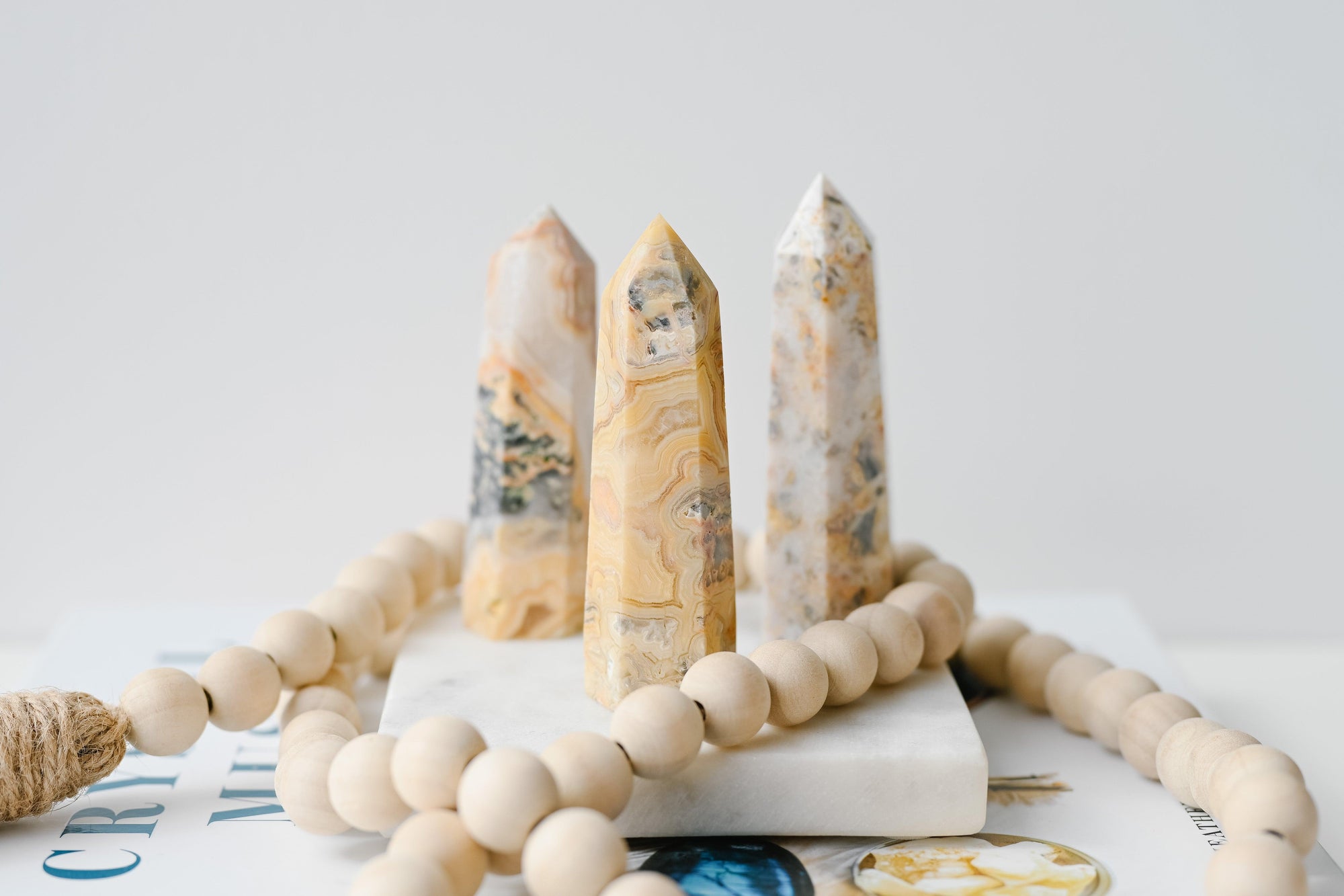 Crazy Lace Agate Tower - Catalyst & Co